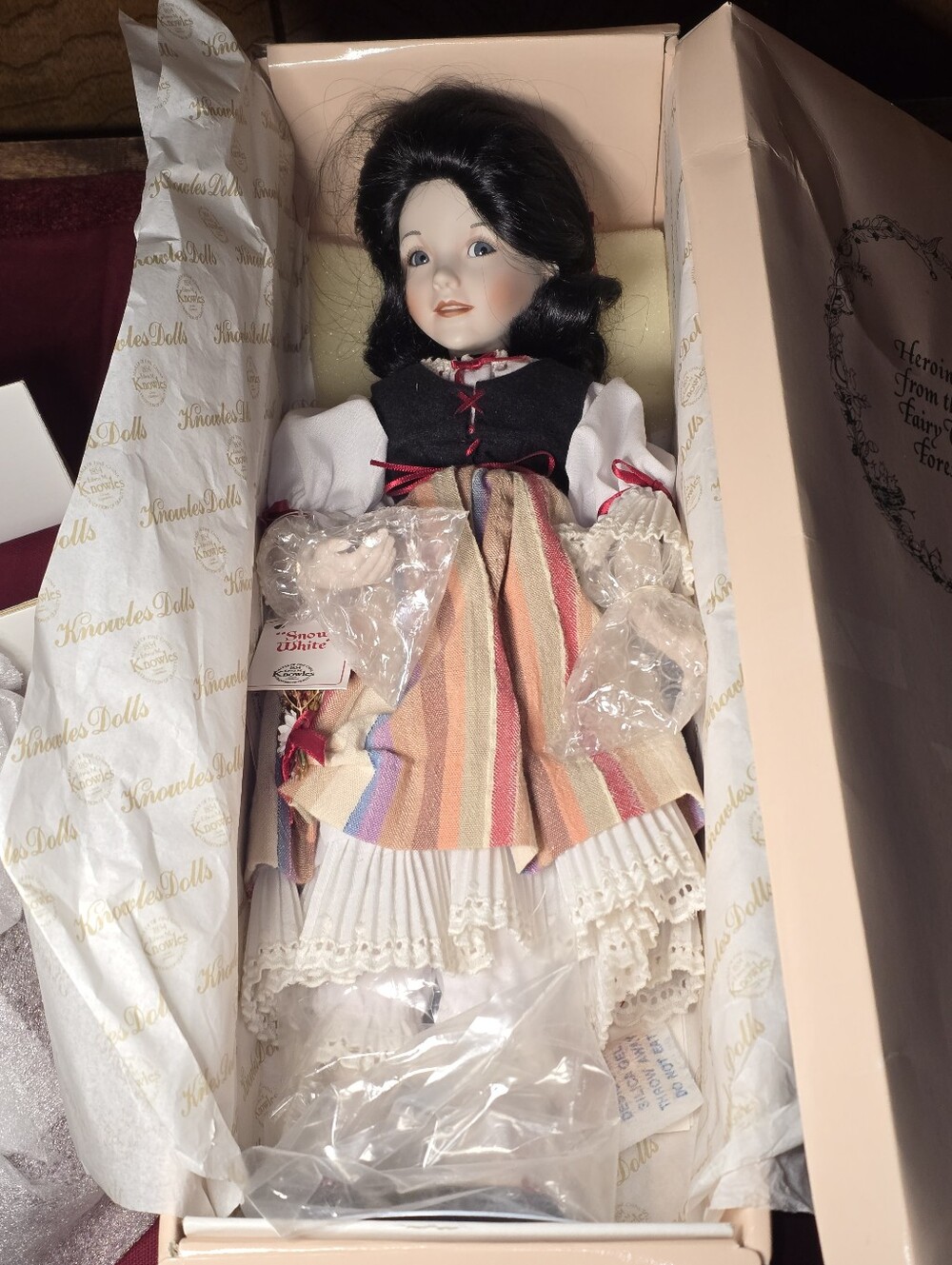 Snow White Porcelain Doll - Collector's Edition